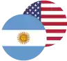 Argentine Peso/United States Dollar Logo