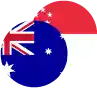 Australian Dollar / Singapore Dollar Logo