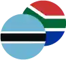 Botswana Pula / South African Rand Logo