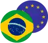 Brazilian Real / Euro Logo