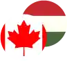 Canadian Dollar / Hungarian Forint Logo