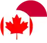 Canadian Dollar / Indonesian Rupiah Logo