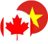 Canadian Dollar / Vietnamese Dong Logo