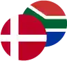 Danish Krone / South African Rand Logo