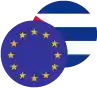 Euro / Cuban Peso Logo