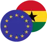 Euro / Ghanaian Cedi Logo