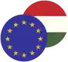 Euro / Hungarian Forint Logo