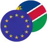 Euro / Namibian Dollar Logo