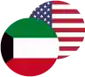 Kuwaiti Dinar / United States Dollar Logo