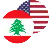 Lebanese Pound / United States Dollar Logo