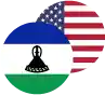 Lesotho Loti / United States Dollar Logo
