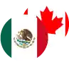 Mexican Peso / Canadian Dollar Logo