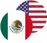 Mexican Peso/United States Dollar Logo