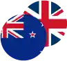 New Zealand Dollar / Pound Sterling Logo