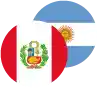 Peruvian Nuevo Sol / Argentine Peso Logo