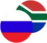 Russian Rouble / South African Rand Logo