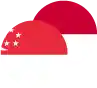 Singapore Dollar / Indonesian Rupiah Logo