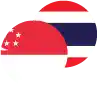 Singapore Dollar / Thai Baht Logo