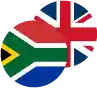 South African Rand / Pound Sterling Logo