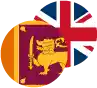 Sri Lankan Rupee / Pound Sterling Logo