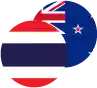 Thai Baht / New Zealand Dollar Logo