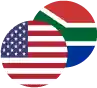 United States Dollar / South African Rand Logo